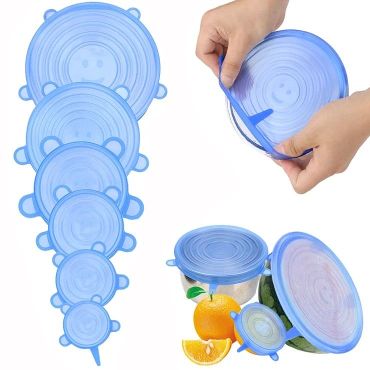 EcoTapa Tapas De Silicona Reutilizable