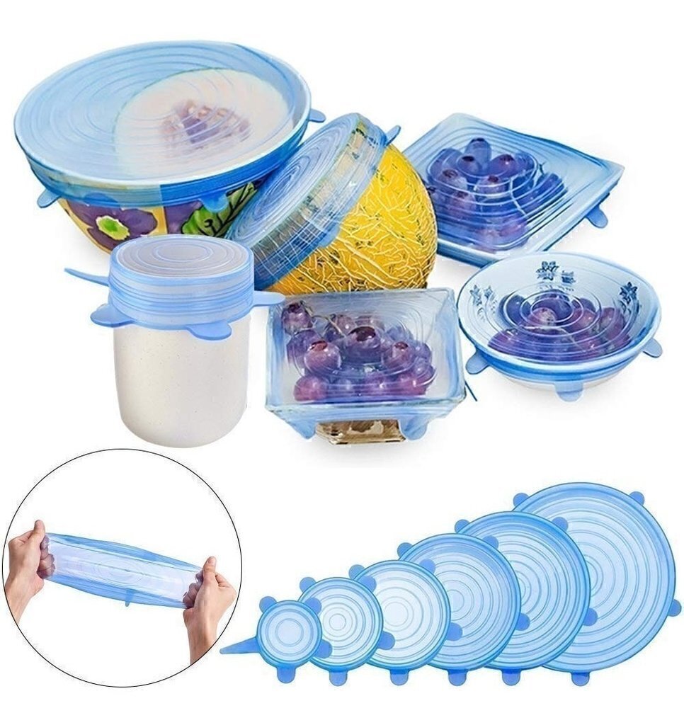 EcoTapa Tapas De Silicona Reutilizable