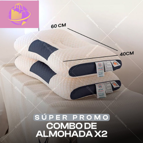 Juego De Almohadas Cervical X2-PostureX™